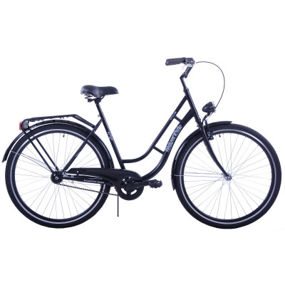 Mestský bicykel 28" Kozbike Orlando Holand Retro 1172 1 prevodový čierna